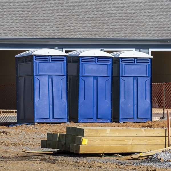 are there any restrictions on what items can be disposed of in the portable toilets in Duxbury